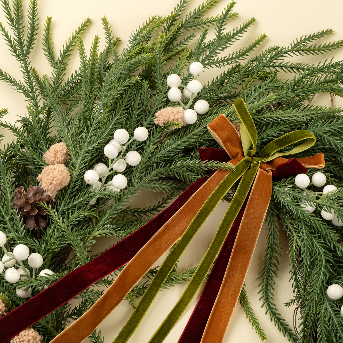 Snowberry Real Touch Wreath