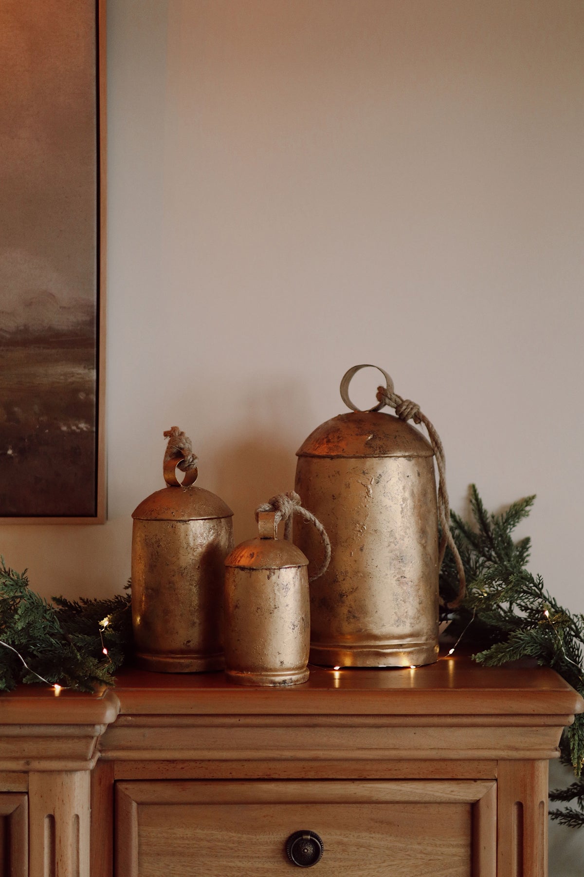 Rustic Temple Bell L