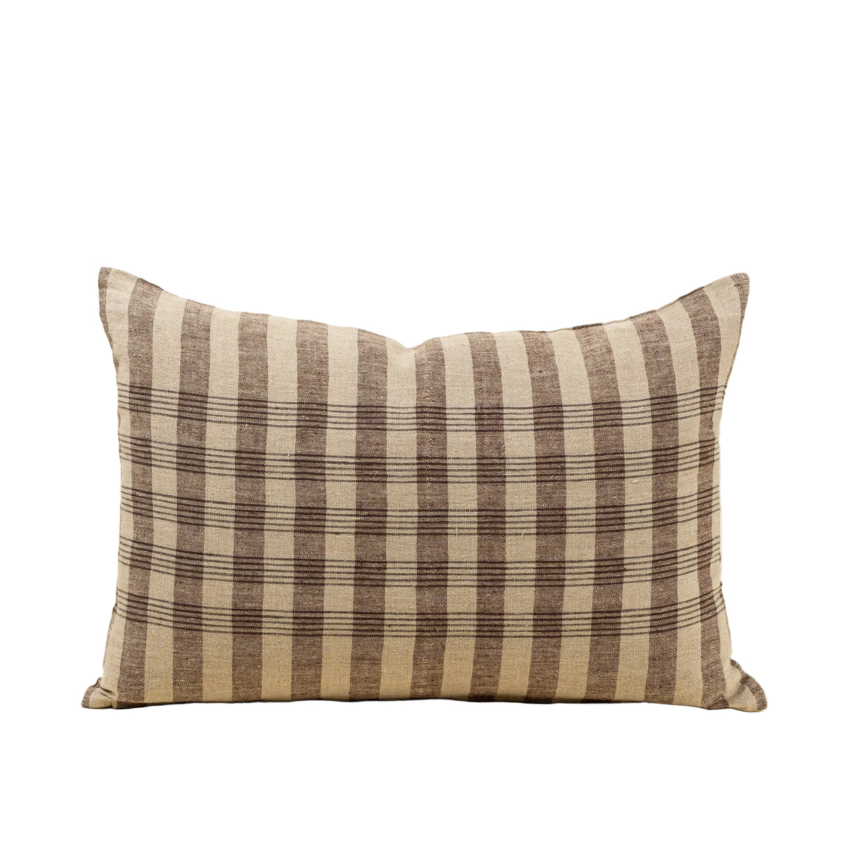 16x24 Homestead Plaid Linen Pillow