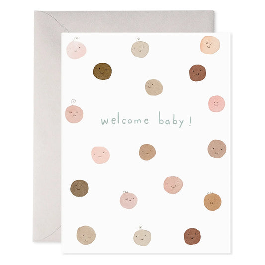 Baby Pattern Greeting Card