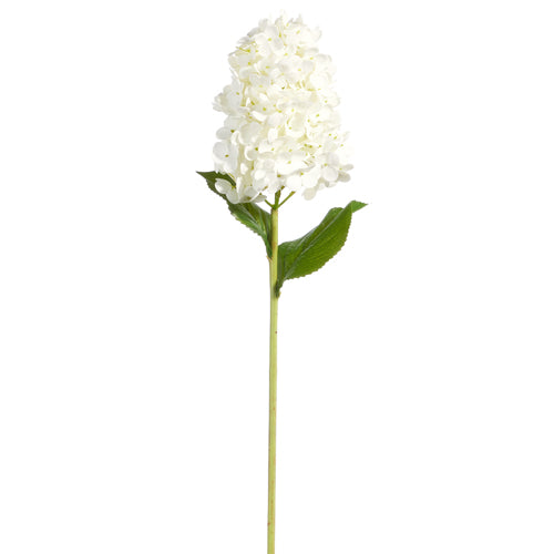 Real Touch White Hydrangea Stem 29"