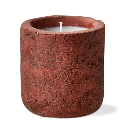 Rocca Citronella Candle Cayenne Red