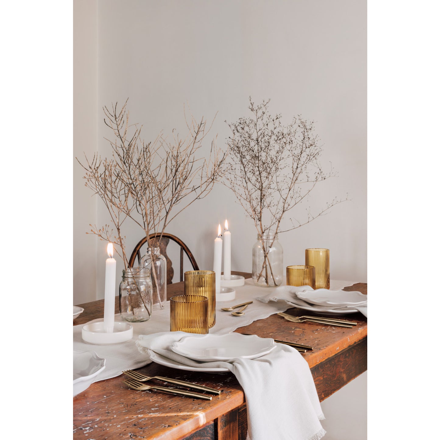 Natural Table Runner
