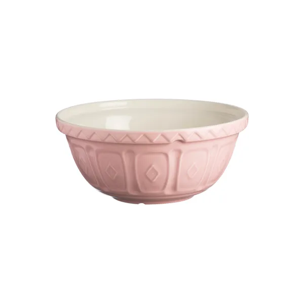 Powder Pink Caneware Mixing Bowl 29cm