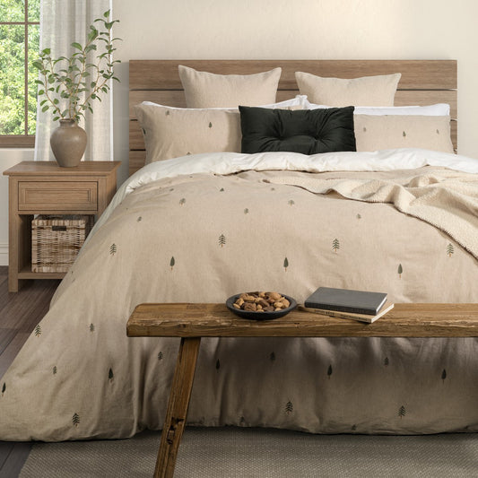 Duvet Cover with Fir Trees