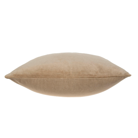18x18 Vera Velvet Pillow in Bisque