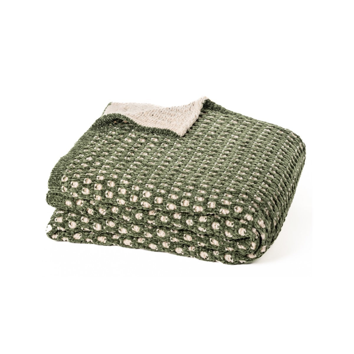 Green Caterpillar Augustine Throw