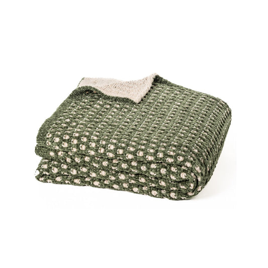 Green Caterpillar Augustine Throw