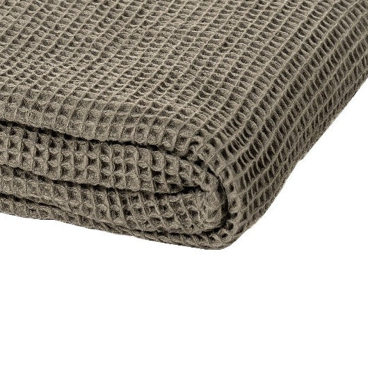 Green Waffle Throw