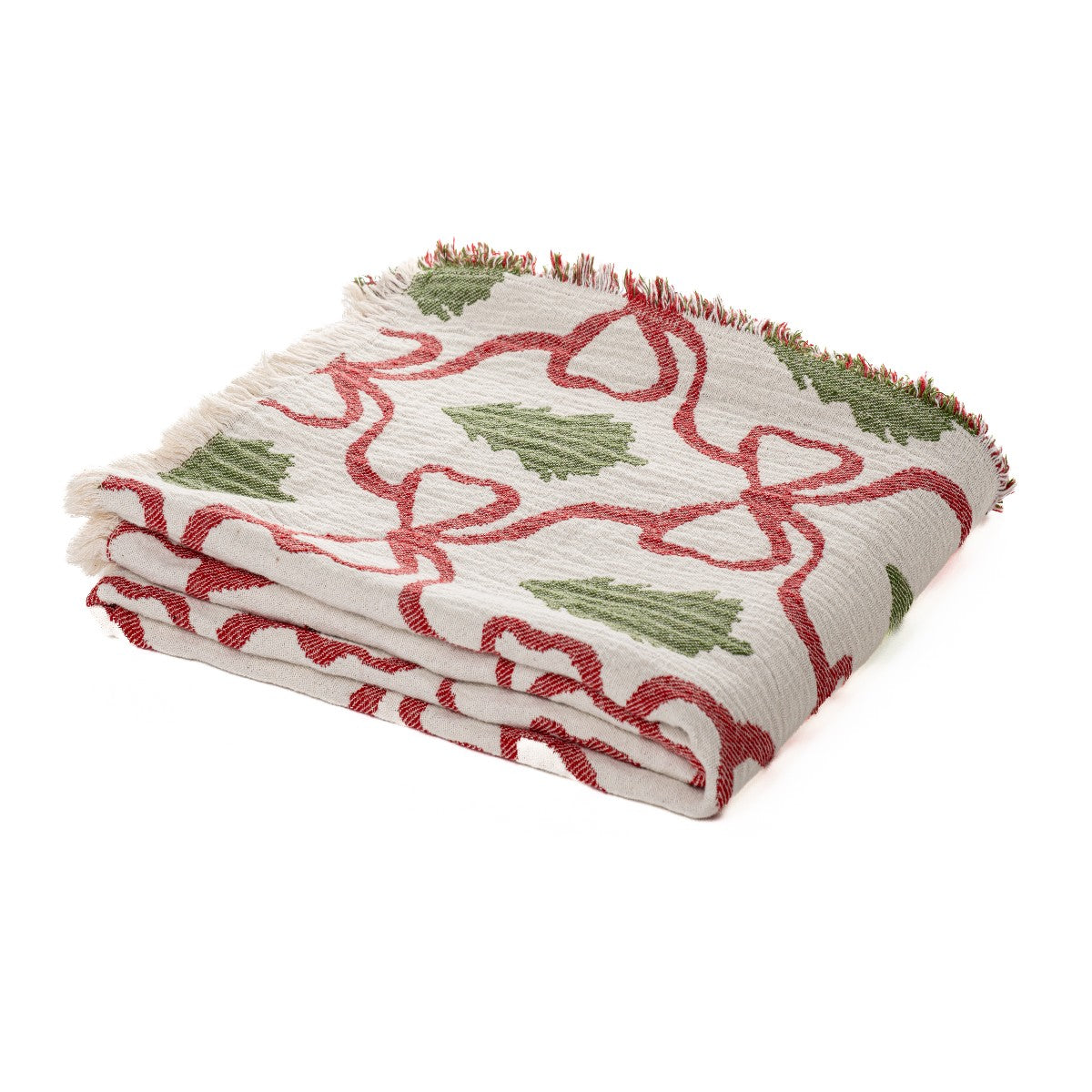 Doris' Christmas Throw