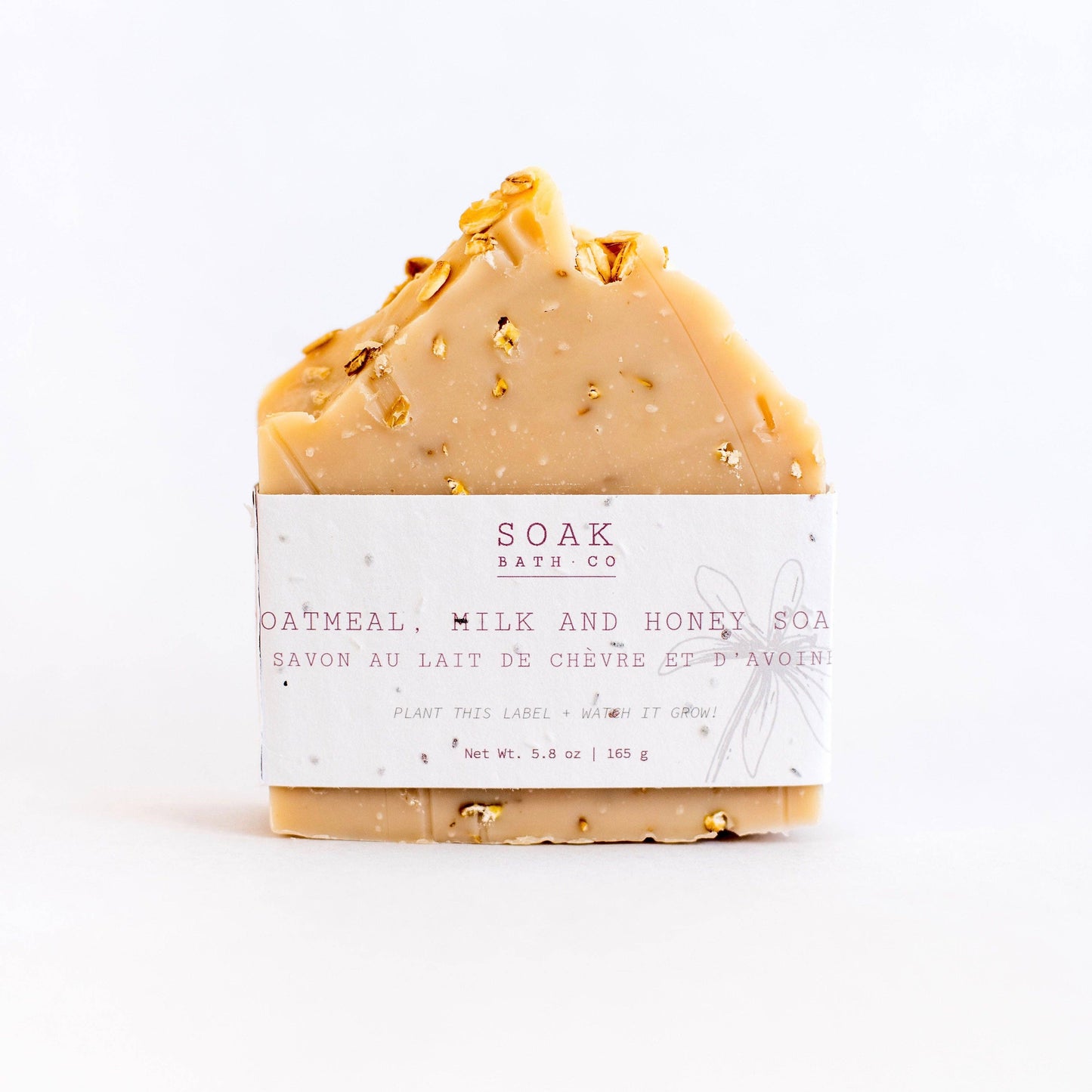 Oatmeal, Milk and Honey Soap Bar - Made in Canada
