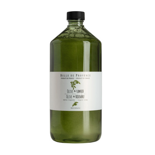 Liquid Soap Refill Olive Oil & Rosemary with Pump