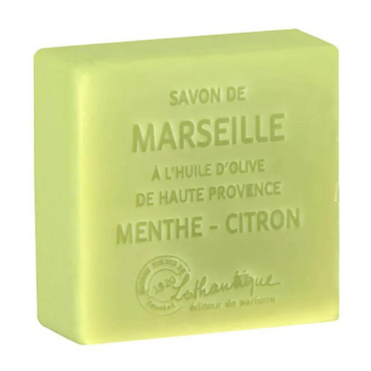 Savon Marseille Mint-Lemon