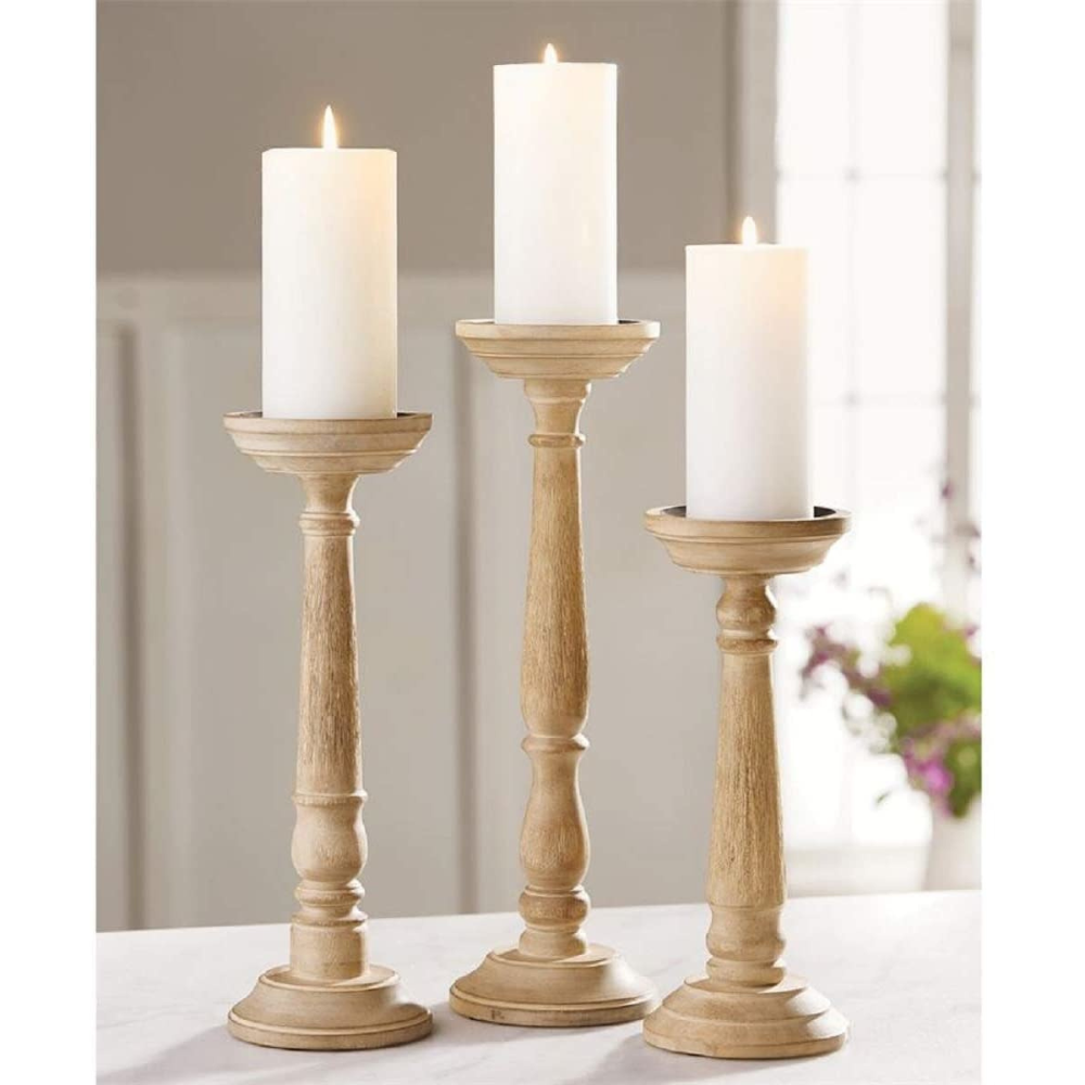 Thin Distressed Candlestick