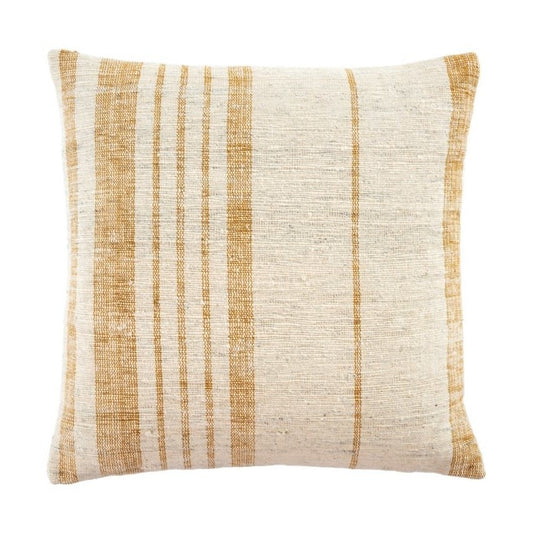 Golden  Slub Pillow