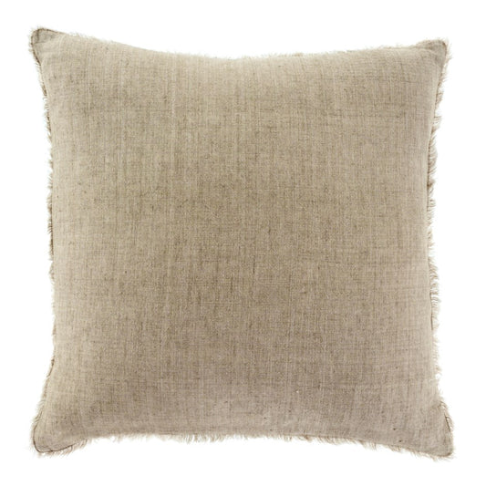 Lina Linen 24x24 Pillow Sand