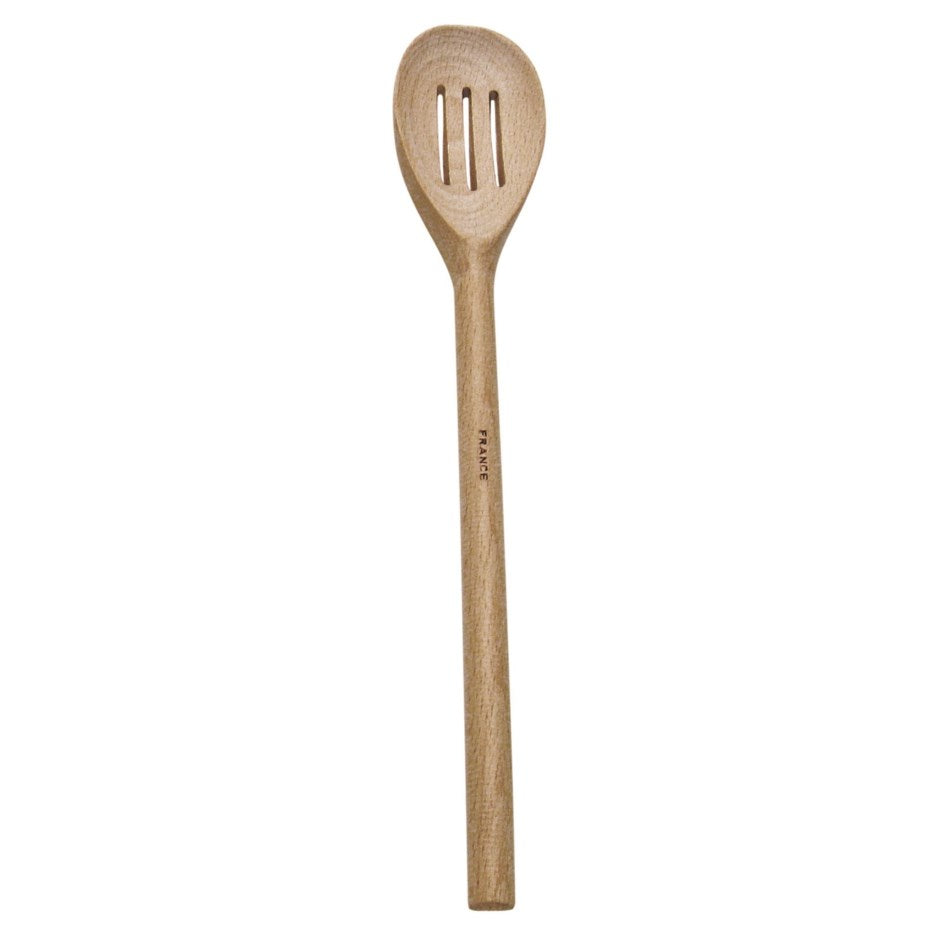 Slotted 14” Beechwood Spoon