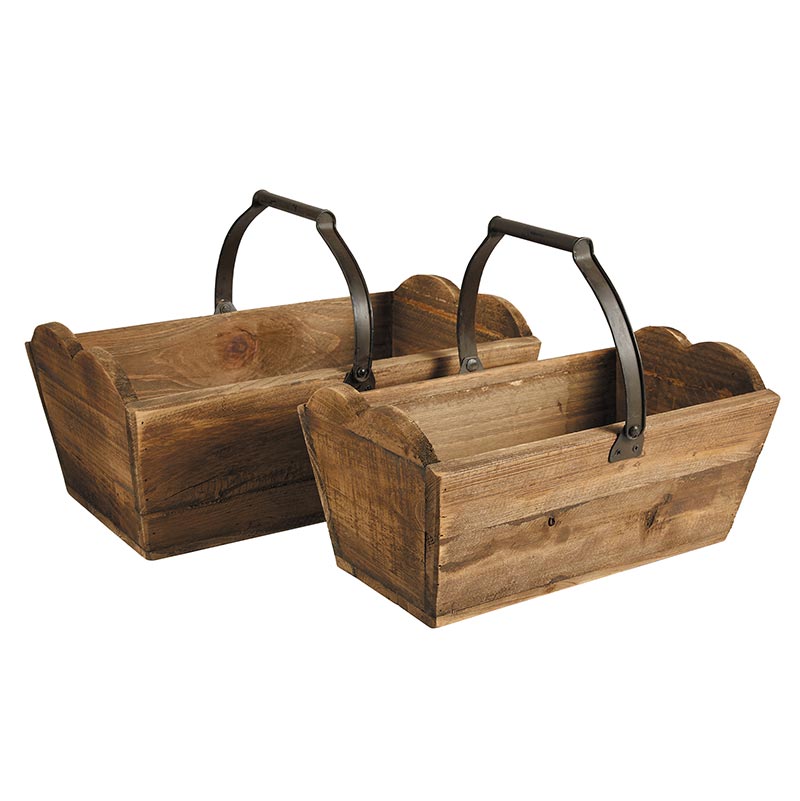 Small Wood Basket