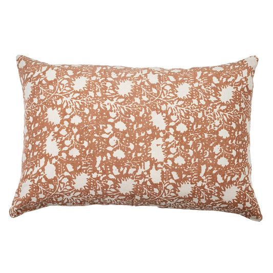 Eden Linen Pillow, Terracotta