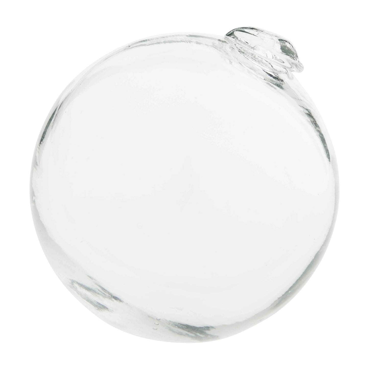 Clear Glass Decor Ball