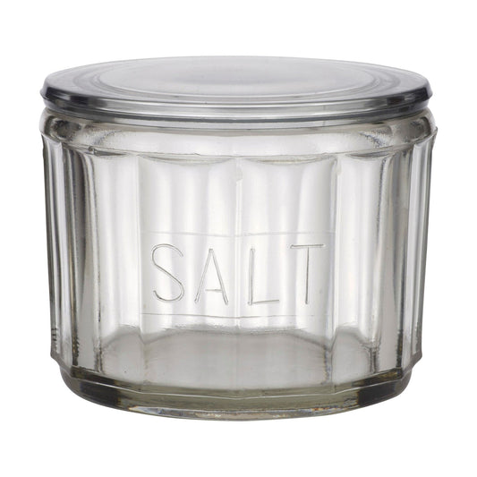 Hemingway Glass Salt Jar