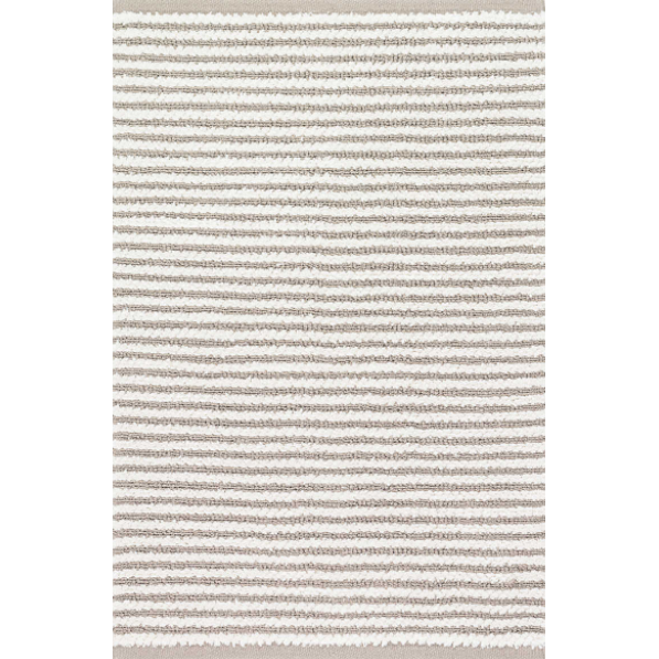 Shear Stripe Grey Woven Rug 2x3
