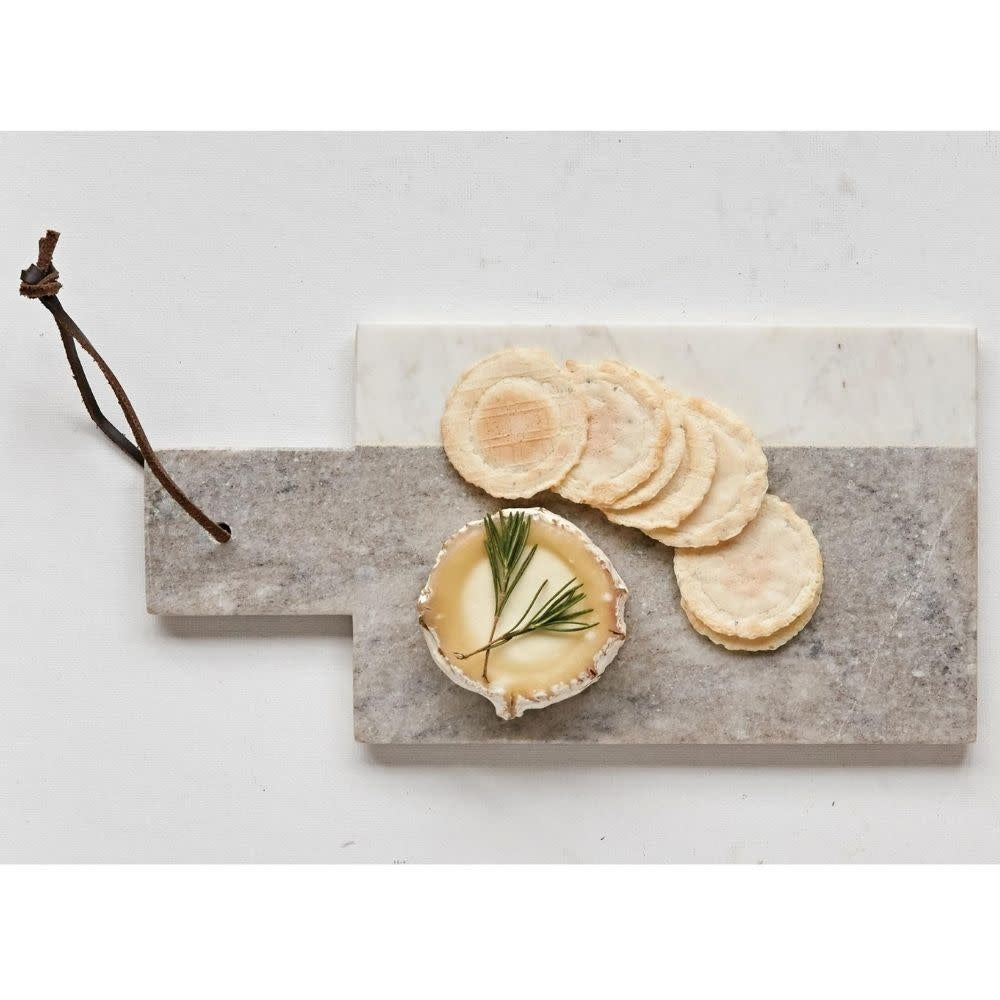 Grey & White Marble Cheese Board