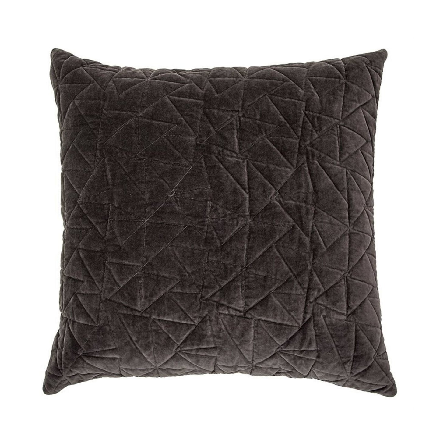 Velours Pillow, Dark Grey